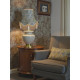 Paisley Jacquard Slate Blue Lampshade