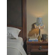 Paisley Jacquard Slate Blue Lampshade