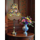 Peacock Dance Black  Fabric Lampshades