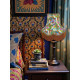 Peacock Dance Cream Fabric Lampshades