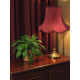 Burgundy Red Modern Fabric Lampshades