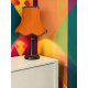 Burnt Orange Modern Fabric Lampshades