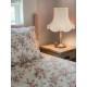 Cream Modern Scalloped Fabric Lampshades