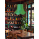 Emerald Green Modern Fabric Scalloped Lampshades