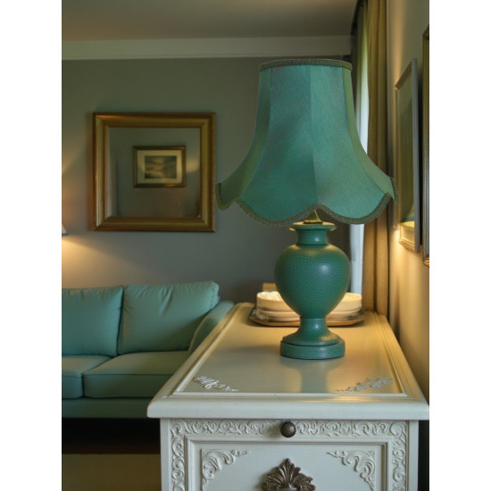 Dark Green Modern Fabric Lampshades