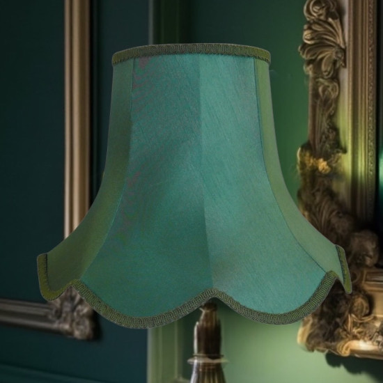 Dark Green Modern Fabric Lampshades