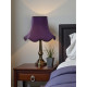 Grape Purple Modern Fabric Lampshades
