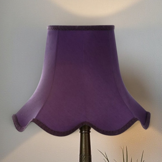 Grape Purple Modern Fabric Lampshades