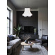 White Black Modern Fabric Lampshades