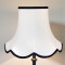 White Black Modern Fabric Lampshades