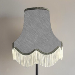 Flint Grey Fabric Lampshades