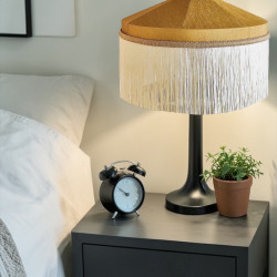 Antique Gold and Cream Tiffany Lampshades