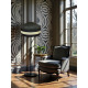 Black and Cream Art Deco Tiffany Lampshades