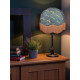 William Morris Birds Blue Dome Lampshade