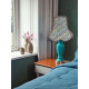 William Morris Birds Blue Modern Lampshade