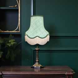 William Morris Bluebell Green Lampshade