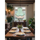 William Morris Bluebell Green Lampshade