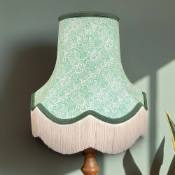 William Morris Bluebell Green Lampshade