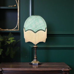 William Morris Bluebell Green Parachute Dome Lampshade