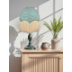 William Morris Clover Parachute Dome Lampshade