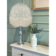 William Morris Golden Lily Pool Blue Dome Lampshade