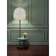 William Morris Golden Lily Pool Blue Dome Lampshade