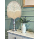 William Morris Golden Lily Pool Blue Parachute Dome Lampshade
