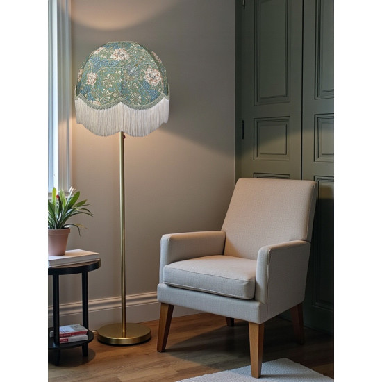 William Morris Honeysuckle Seaspray Dome Lampshade