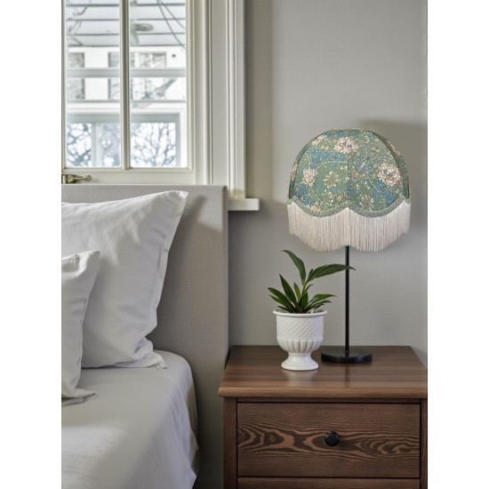 William Morris Honeysuckle Seaspray Dome Lampshade