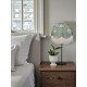 William Morris Honeysuckle Seaspray Dome Lampshade
