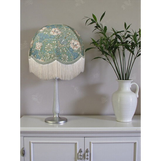William Morris Honeysuckle Seaspray Dome Lampshade