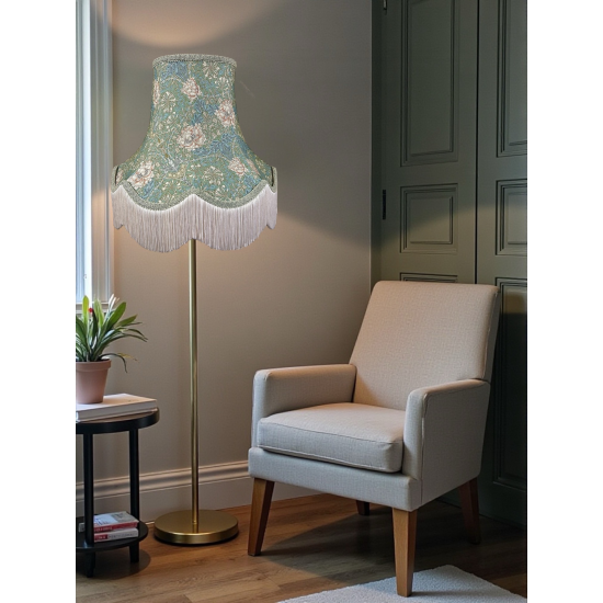 William Morris Honeysuckle Seaspray Lampshade