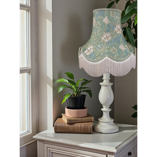 William Morris Honeysuckle Seaspray Lampshade