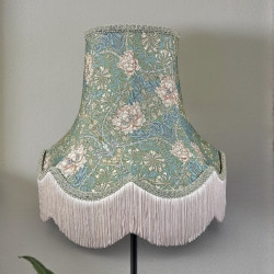 William Morris Honeysuckle Seaspray Lampshade