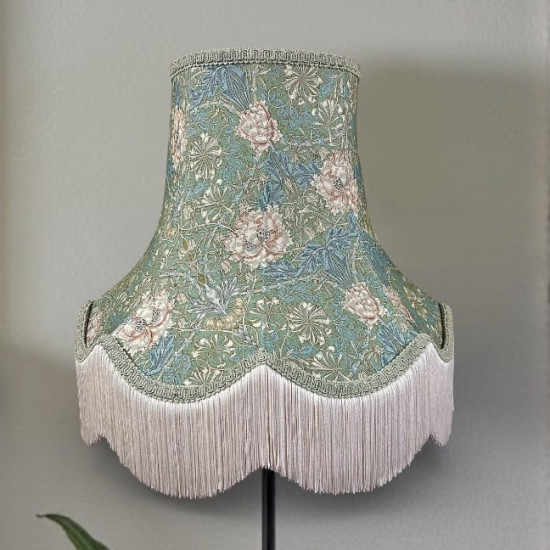 William Morris Honeysuckle Seaspray Lampshade