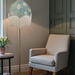 William Morris Honeysuckle Seaspray Parachute Dome Lampshade