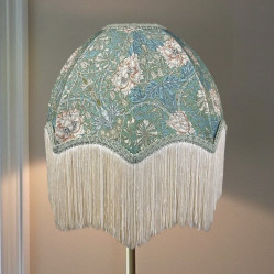 William Morris Honeysuckle Seaspray Parachute Dome Lampshade