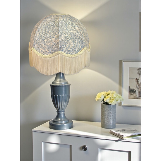 William Morris Larkspur Azure Cream Dome Lampshade