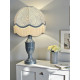 William Morris Larkspur Azure Slate Dome Lampshade