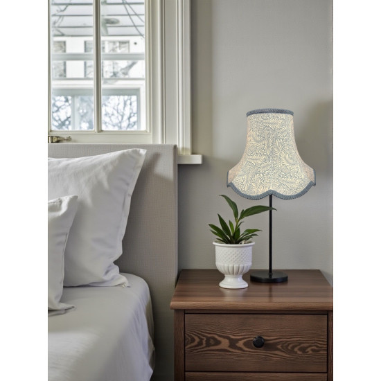 William Morris Larkspur Azure Slate Modern Lampshade