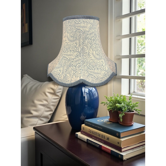 William Morris Larkspur Azure Slate Modern Lampshade