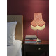 William Morris Larkspur Crimson Lampshade
