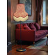 William Morris Larkspur Crimson Lampshade
