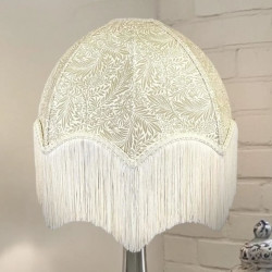 William Morris Larkspur Linen Parachute Dome Lampshade