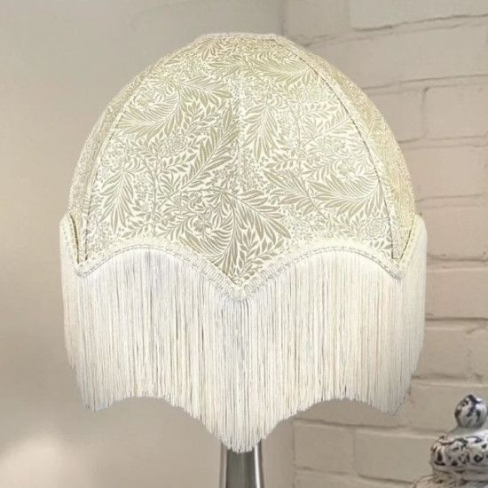 William Morris Larkspur Linen Parachute Dome Lampshade
