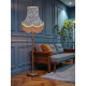 William Morris Larkspur Navy Gold Lampshade