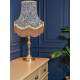 William Morris Larkspur Navy Gold Lampshade