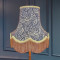 William Morris Larkspur Navy Gold Lampshade