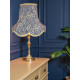 William Morris Larkspur Navy Gold Modern Lampshade