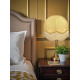 William Morris Larkspur Ochre Dome Lampshade